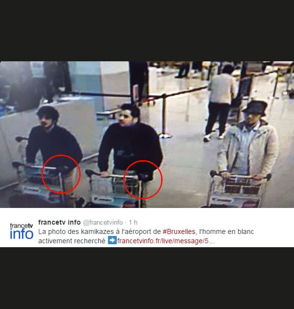 Les trois terroristes pr&eacute;sum&eacute;s