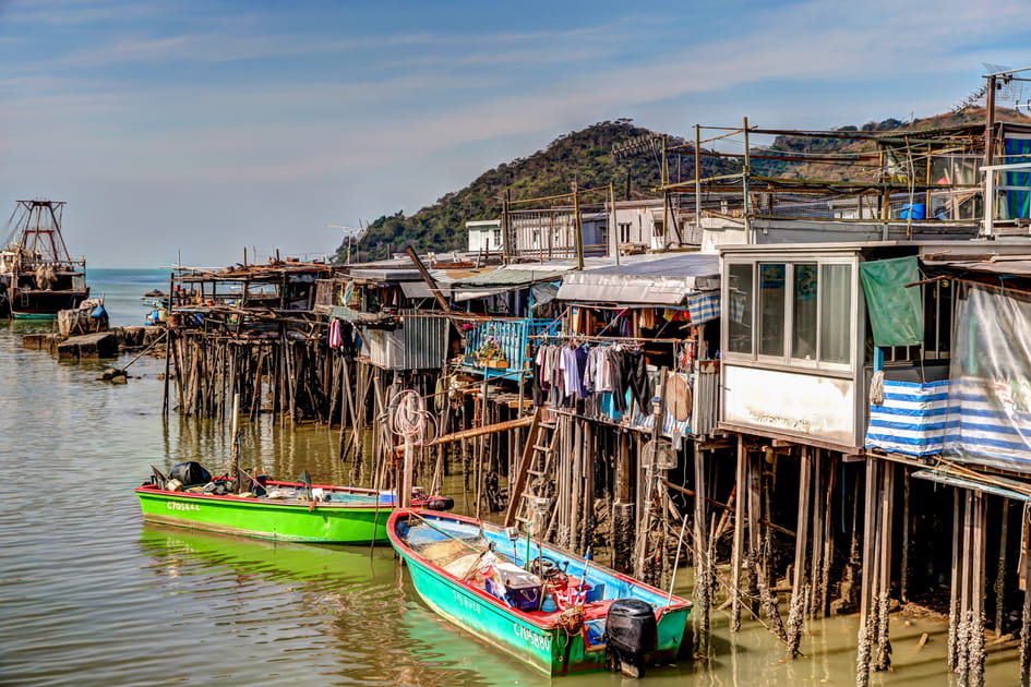 Tai O, un village de p&ecirc;cheurs pittoresque