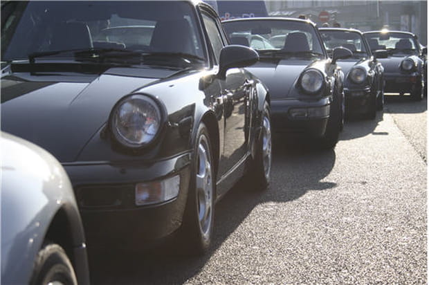 Rassemblement de Porsche 911