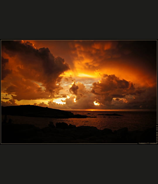 Soleil couchant de Corse