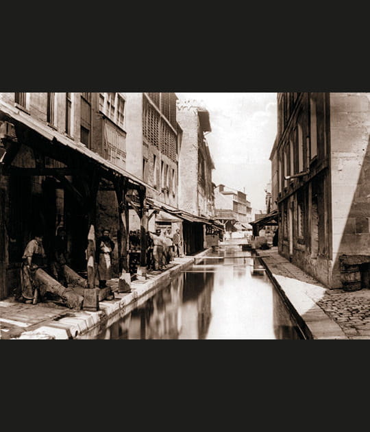 Les tanneries sur la Bi&egrave;vre