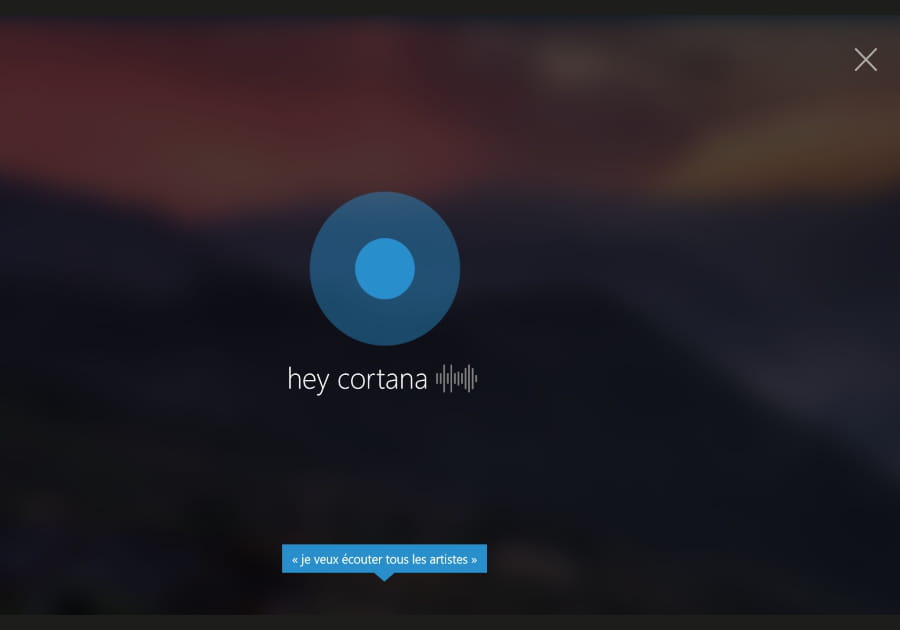 Cortana se fait un peu plus de place