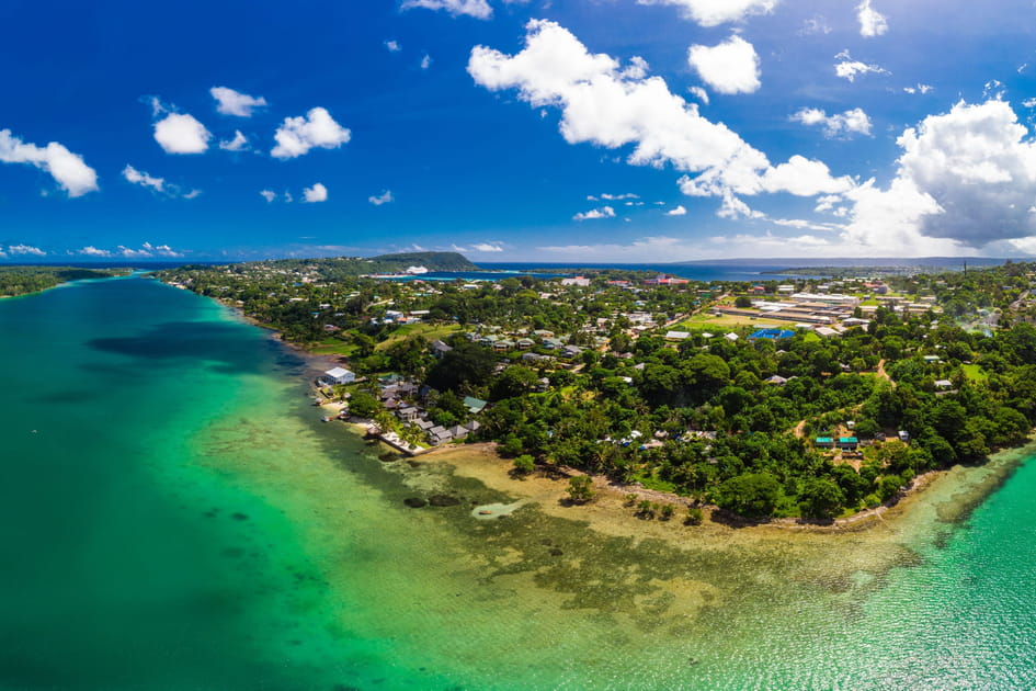 Le Vanuatu, dans l'oc&eacute;an Pacifique