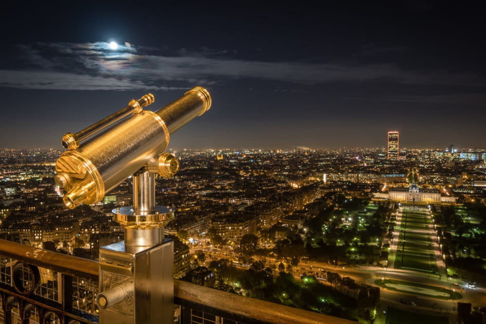 Une vue sur Paris et au-del&agrave;