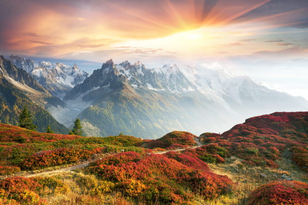 Chamonix, idéale à l'automne pour découvrir sa mythique vallée