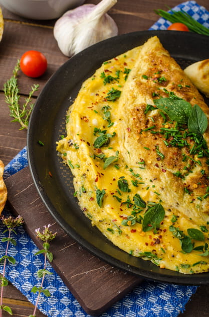 La place de l'omelette fran&ccedil;aise