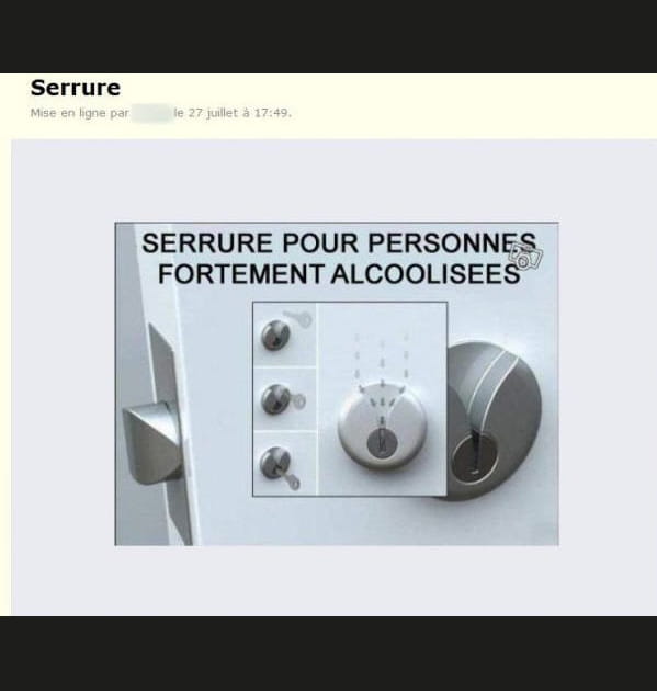 Une serrure pour viser juste