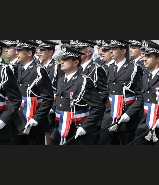 Les officiers de police