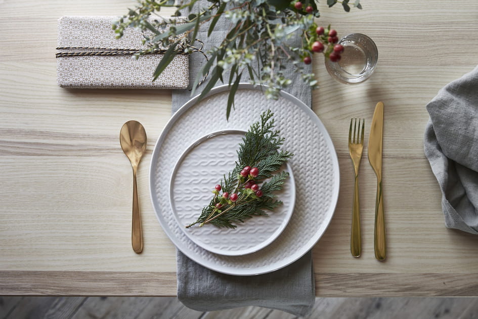 Une table de f&ecirc;te naturelle