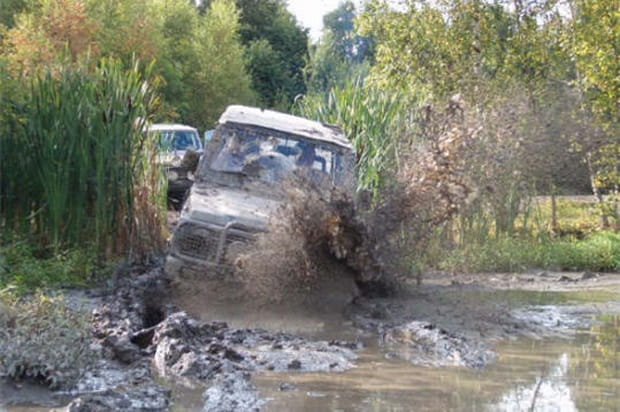 Bourbier en 4x4