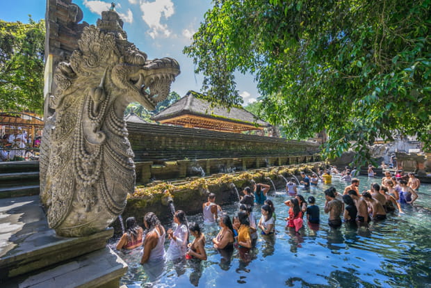 Les spots cachés de Bali : Le temple Tirta Empul
