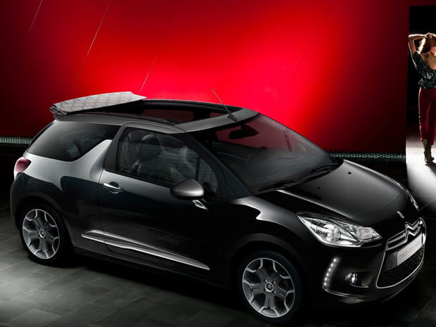 Une Citroën DS3 décapotable
