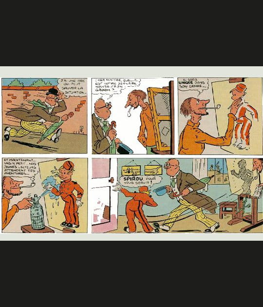 Spirou &agrave; ses d&eacute;buts
