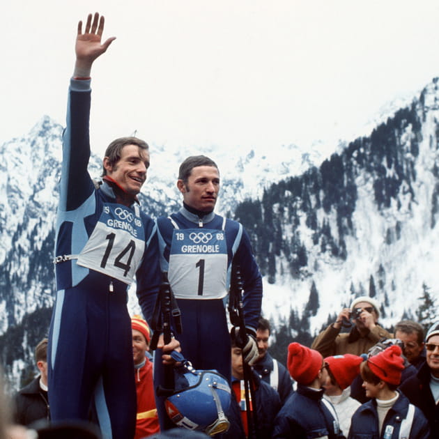 7e - Jean-Claude Killy voit triple &agrave; Grenoble en 1968