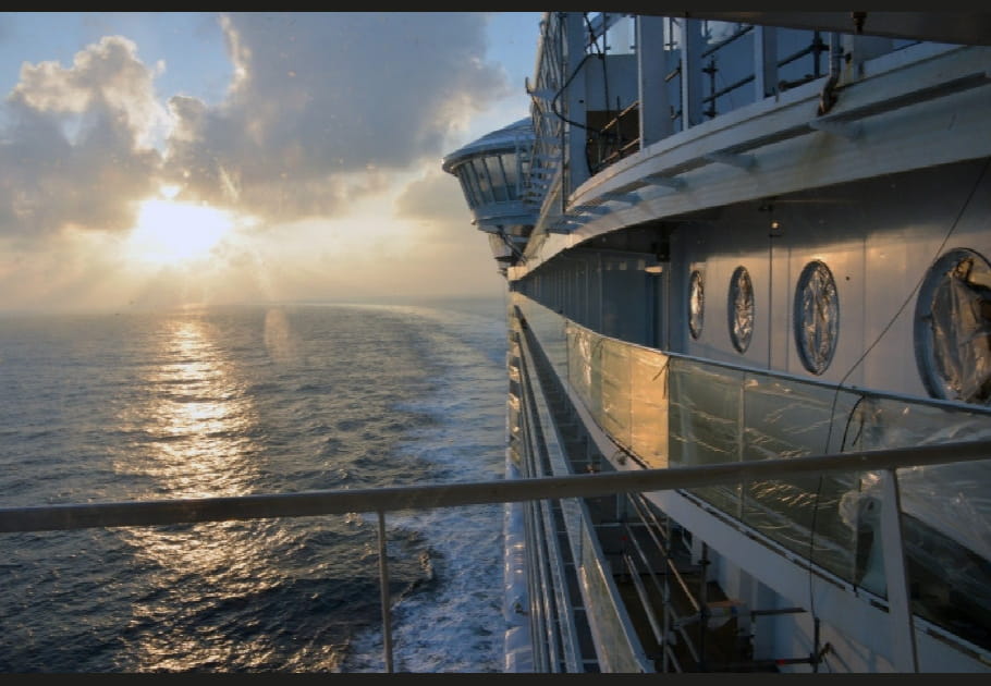 A travers l'Atlantique