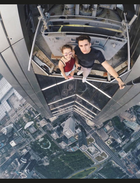 Selfie vertigineux &agrave; Shenzhen