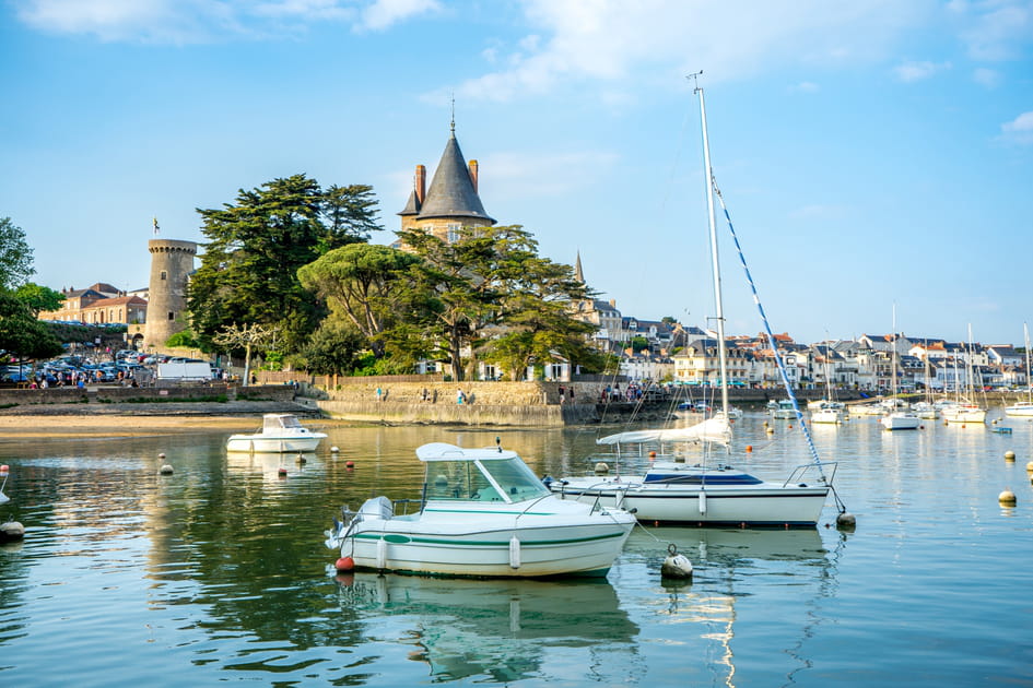 Pornic, un d&eacute;cor de carte postale sur la c&ocirc;te Atlantique
