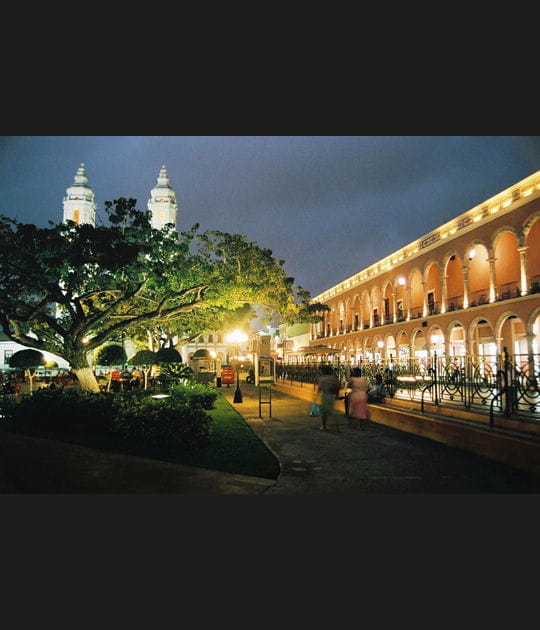 Campeche de noche
