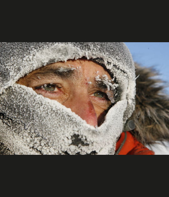 Un homme qui n'a pas froid aux yeux