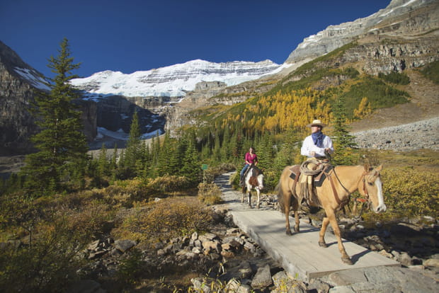Kananaskis, au pays des cowboys d'Alberta au Canada