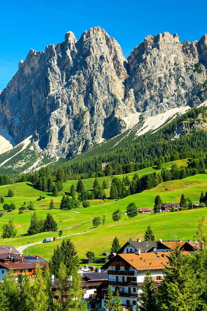 Les montagnes des Dolomites