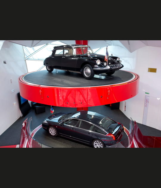 Citro&euml;n expose les voitures des pr&eacute;sidents