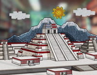 Tenochtitlan, capitale de l'empire aztèque