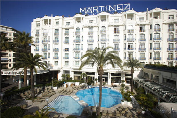 La façade du Martinez