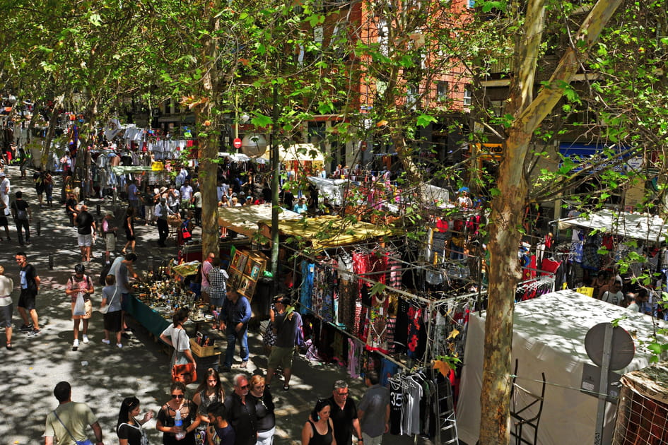 Faire un tour au march&eacute; El Rastro