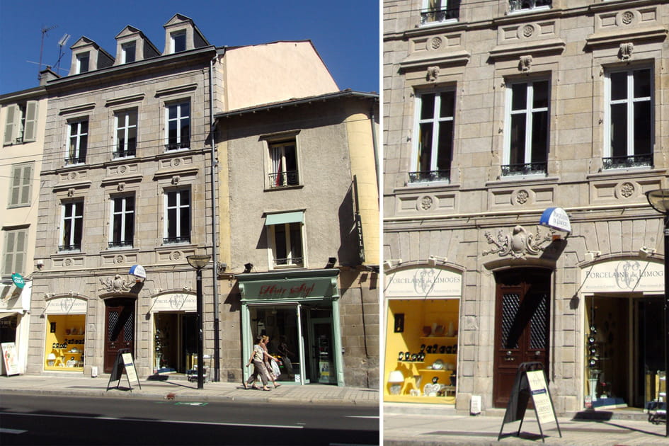 La fa&ccedil;ade apr&egrave;s r&eacute;novation