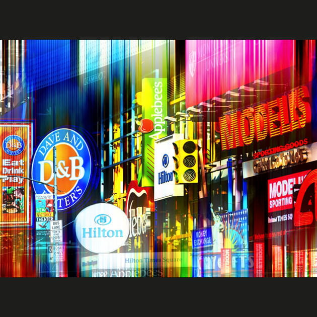 Effet poster d&eacute;tonnant