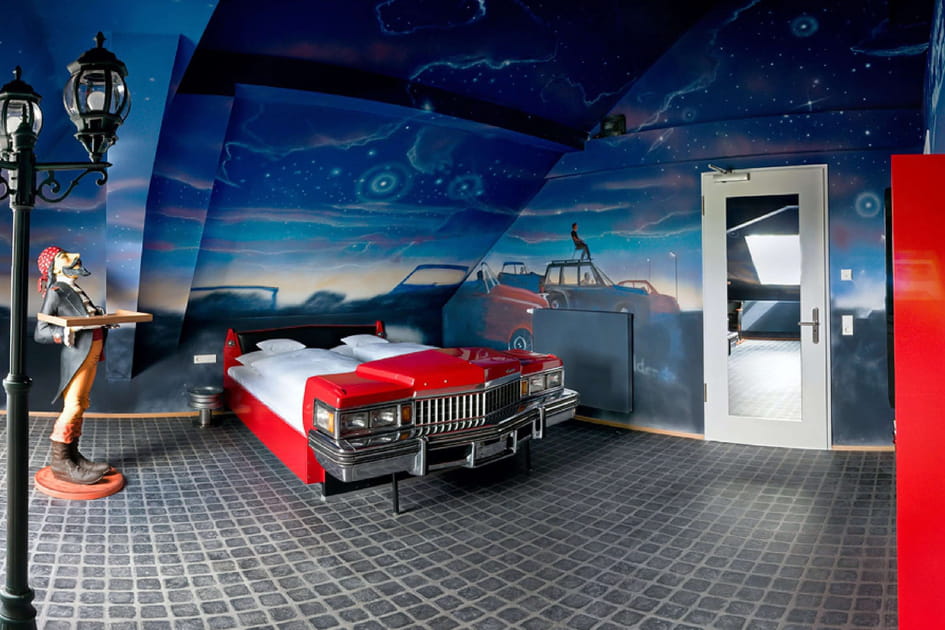 Le V8&nbsp;Hotel Motoworld &agrave; Stuttgart (Allemagne)
