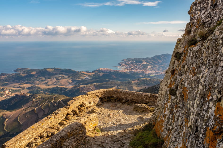 Banyuls et son arri&egrave;re-pays magnifique