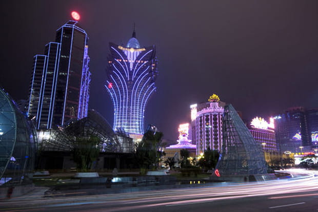 Le Grand Lisboa à Macao