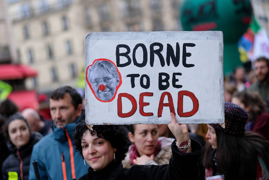 Une manifestation sur un air de Patrick Hernandez