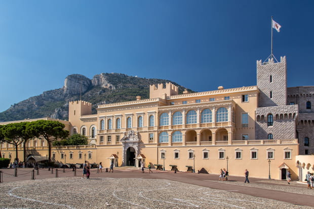 Le Palais princier, un monument d'exception dominant la Méditerranée
