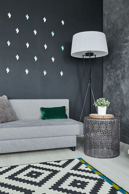 Utiliser des couleurs sombres dans une petite pi&egrave;ce