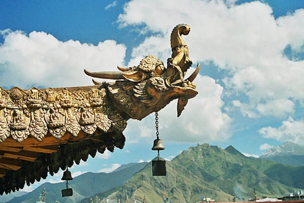 Dragon d'or et dragon de fer