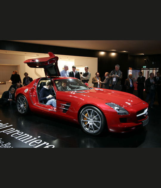 Mercedes SLS AMG&nbsp;: l'effet papillon