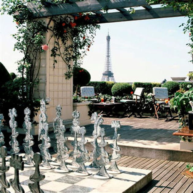 Un jardin perch&eacute;