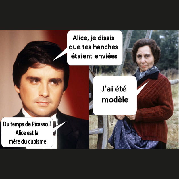 Mod&egrave;le... du temps de Picasso !