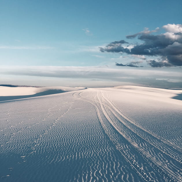 1er prix Nature : Perdu dans le d&eacute;sert blanc