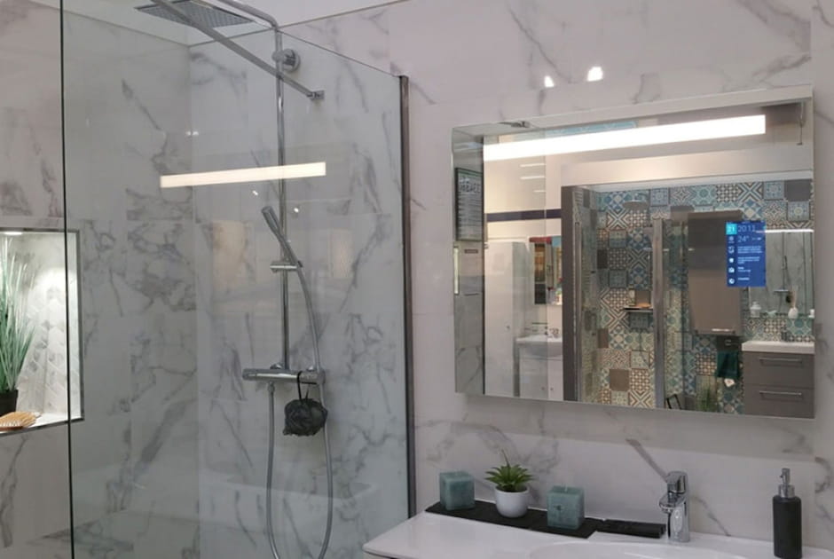 Un miroir connect&eacute;