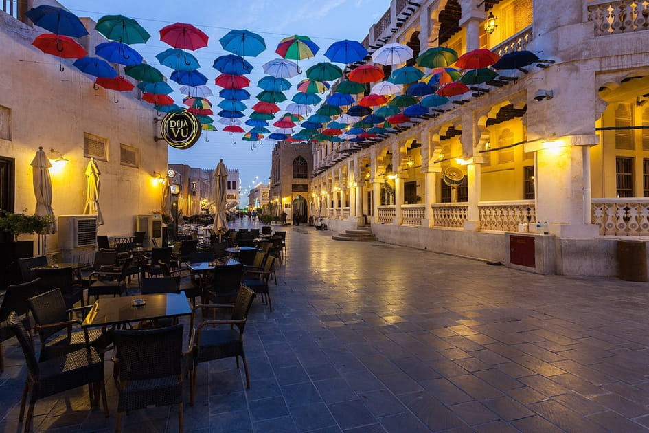 Souk de Waqif, le march&eacute; historique des nomades