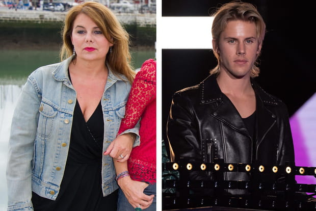 Ariane Séguillon et son fils Dorian du groupe Ofenbach