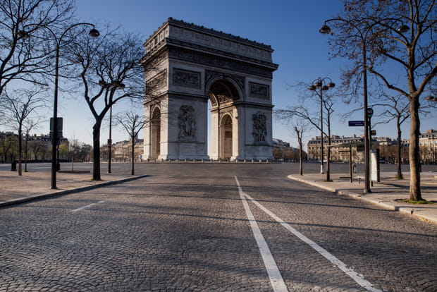 Les grandes villes et les grands axes vides à cause du confinement