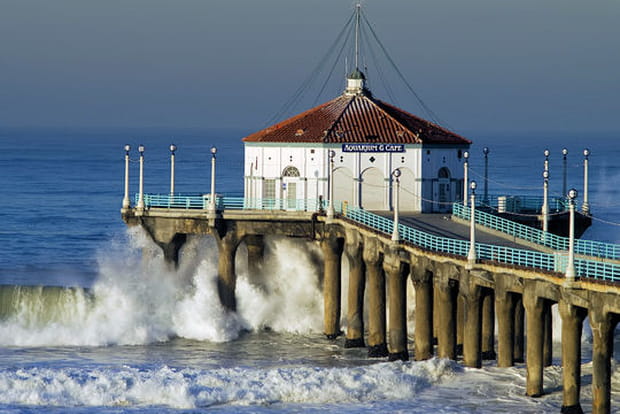 La fameuse jetée de Manhattan Beach