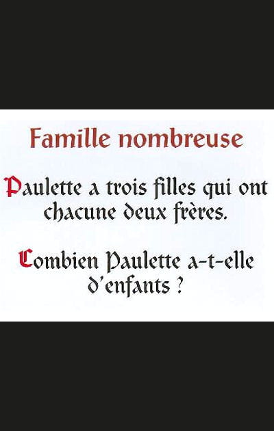 La famille