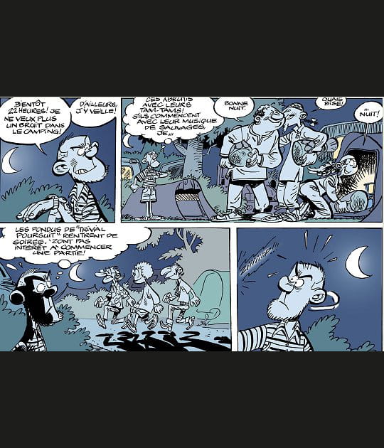 Les joies nocturnes du camping