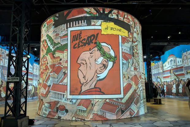 Jules César acclamé à Rome